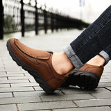 Men Loafers  Casual Shoes Men Sneakers 2022 Fashion Comfortable Retro Soft Outdoor Male Walking Casual Footwear Men Shoes