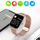 2022 New Smart Watch Women Men 1.69" Full Touch Bluetooth Call Fitness Tracker Heart Rate Monitor Blood Pressure Smart Bracelet