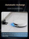 Smart Vacuum Cleaner Robot 4500Pa Wireless Floor Sweeping Machine Navigation Area On Map Roller Brush Sweeper For Home Robot