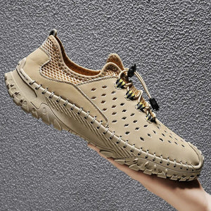 Summer Men Casual Shoes Slip on Boat Shoes Hollow Men Luxury Designer Moccasins Breathable Italian Mens Loafers Zapatos Hombre