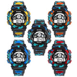 Outdoor Multifunction Chidren Digital Watches Boys Girls Child Rubber Sports Electronic Wrist Watch Kids Led Date Clock Reloj