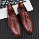 Italian Dress Mens Shoes Men Formal Leather Casual Business Party Brands Free Shipping 2023 Man Wedding Gents Shoes Plus Size