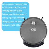 2800PA Sweeping Robot Vacuum Cleaner Smart Remote Control Wireless Floor Sweeping Clean Machine Dry&Wet For Home Vacuum Cleaner