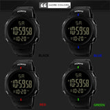 Fashion Men's Led Watches Camping Out Digital Digital Wristwatches For Men Analog Digital Military Sport Led Watch