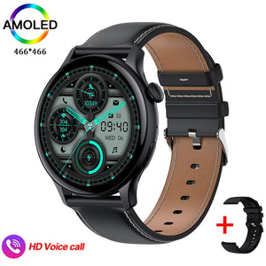 For Xiaomi New Smartwatch 1.43 Inch Full Screen Bluetooth Call Heart Rate Sleep Monitor Sports Models Smart Watch For Men Women