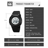 SKMEI 2023 Outdoor Sport Watches Mens Back Light Digital Countdown Stopwatch Wristwatch Waterproof Date Week Clock reloj hombre