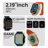 NEW Smart Watch 2.19" Men Women BT Call Fitness Tracker Always-on Display Watch NFC Game Bracelet For HUAWEI XIAOMI iOS Phone