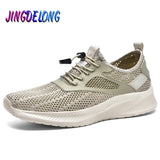 Hot ! High Quality Men's Shoes Loafers Mesh Men's Sneakers Flats Lightweight Soft Breathable Men Moccasins Walking Men Sneakers