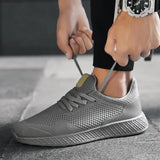 Damyuan Light Casual Shoes for Men Knitting Breathable Sneakers Men Comfortable Outdoor Big Size 46 Jogging Men Sports Shoes