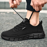 Men Shoes Breathable Mens Causal Shoes Lightweight Large Size Sneakers Comfortable Tenis Luxury Shoes Non-slip Vulcanize Shoes