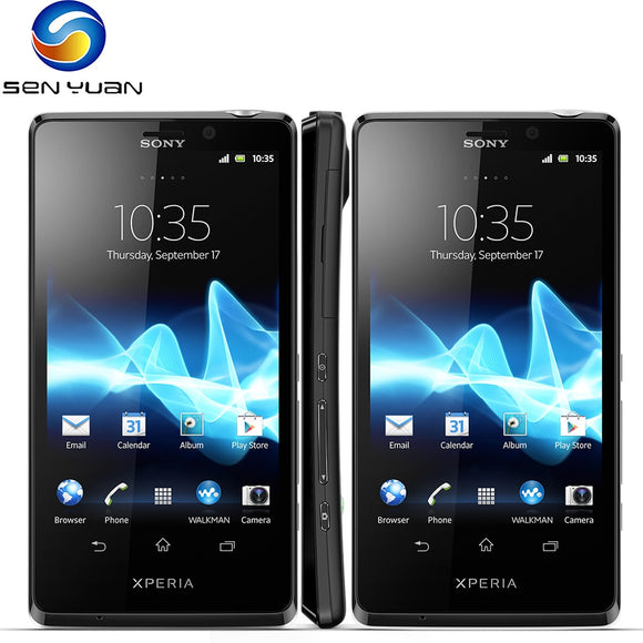 Original Sony Xperia T LT30P 3G Mobile Phone Refurbished 4.55" 13MP Dual Core Android Smartphone 1GB RAM 16GB ROM WiFi CellPhone