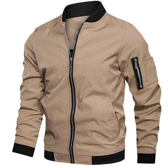 bomber Jacket Men Fashion Casual Mens Jacket Sportswear tactical Bomber Jacket Mens jackets Men Coats Plus Size 6XL Wind Breaker