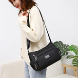 Fashion Waterproof Nylon Women Messenger Bags Carteira Vintage Hobos Ladies Handbag Female Crossbody Bags Shoulder Bags