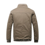 2022 Autumn Men Jackets 100% Cotton Chaqueta Casual Solid Fashion Vintage Warm Vestes Coats High Quality M-5XL Winter Jacket Men