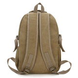 New Cotton Canvas Backpack Male Korean Version of Large Capacity Student Bag Female Retro Casual Outdoor Travel Backpack