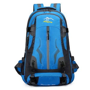 40L Reflective Mountaineering Waterproof Backpack Men Trekking Sports Bags Climbing Backpacks Outdoor Camping Travel Bag For Men