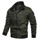2022 Spring Autumn New Jacket Men Fashion Slim Bomber Windbreaker Jackets Coat Men&#39;s Clothing Tactics Military Casual Jacket Men
