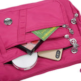 Fashion Women Shoulder Messenger Bag Waterproof Nylon Oxford Crossbody Bag Handbags Large Capacity Travel Bags Purse