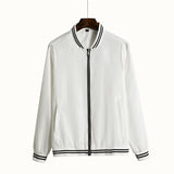 2020 New Arrival Sale Top Fashion Take A Baseball Uniform Female Standard Zipper Rib Sleeve Men Brand Clothing Bomber Jacket