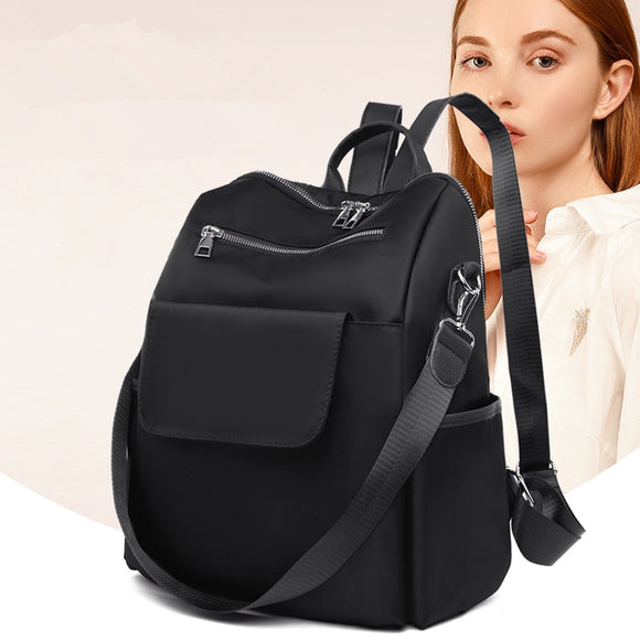 2021 Backpack Fashion Oxford cloth Women Backpack Teenager Girl New Trend Student Schoolbags Multi-pocket Shoulder Bags Female