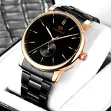 New Luxury FORSINING Watches Stainless Steel Waterproof Mechanical Men&#39;s Wristwatches Big Dial Automatic Watch Men Wrist Watches