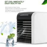 Mini Home Air Conditioner Portable Air Cooler Personal Space Cooling Fan Office Home Fan Fast And Convenient Method USB Desk Fan