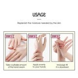 LAIKOU Japan Sakura Hand Cream Moisturizing Anti-chapping Repair Soften Skin Whitening Hand Cream Winter Anti-crack Skin Care