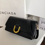 Fashion New Handbags For Women Designer Pu Leather Female Shoulder Bags and Square Ladies Crossbody Bags Simple Small Purse
