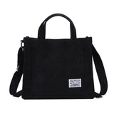 2022 New Single Shoulder Bag Luxury Handbag Corduroy Ladies Bag Solid Color Buckle Messenger Bag Small Square Bag