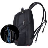 Waterproof Men&#39;s Swiss Backpack 15.6/17 Inch Laptop Backpacks School Travel Bags Large Capacity Business bagpack Mochila