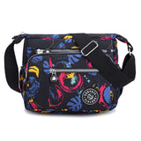 2022 Fashion Women Shoulder Messenger Bag Nylon Oxford Lightweight Waterproof Zipper Package Large Capacity Travel Crossbody Bag