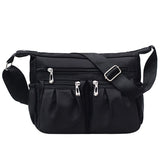 Fashion Women Shoulder Messenger Bag Waterproof Nylon Oxford Crossbody Bag Handbags Large Capacity Travel Bags Purse