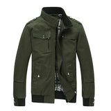 2022 Casual Men&#39;s Bomber Jacket Spring Army Military Jacket Black Men Coats Winter Male Outerwear Autumn Overcoat 5XL
