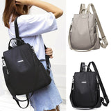 Women&#39;s Portable Anti-theft Travel Backpack Girls Casual Nylon Lager Capacity Shoulder Bag Schoolbag Hot