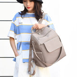 2021 Backpack Fashion Oxford cloth Women Backpack Teenager Girl New Trend Student Schoolbags Multi-pocket Shoulder Bags Female