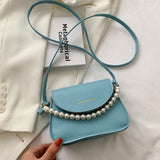 2021 Summer Fashion Small Square Handbags For Women Designer Soft Leather Female Shoulder Bag Trend Simple Style Crossbody Bag