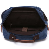 Vintage Canvas Backpack Men Large Capacity Travel Shoulder Bag school bags for teenagers Male notebook Laptop Backpack for men