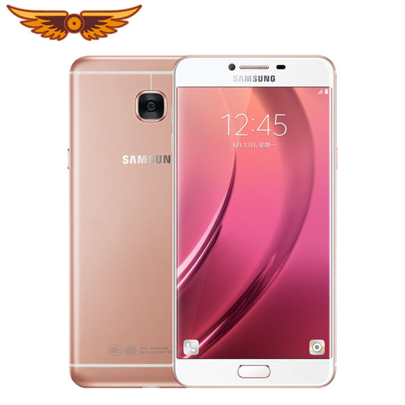 Original Samsung Galaxy C7 C7000 5.7 Inch 4GB RAM 64GB RAM 16.0MP LTE 4G Octa Core 3300mAh Dual SIM Android 6.0 Mobile Phone