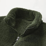 Mens jackets Coat Warm Faux Fur Winter Casual Loose Double-Sided Plush Hoodie Fluffy Fleece Fur Jackets Hoodies Coat Outerwear