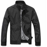 Big Size 4XL 5XL Mens Spring Summer Jackets Casual Thin Male Windbreakers College Bomber Black Windcheater Hommes Varsity Jacket