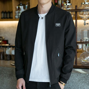 Plus Size M-8XL Men Autumn Winter Jacket Korean Style Baseball Jackets Brand Fashion Man Casual Coats Outerwear Windbreaker