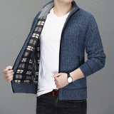 Liseaven Thick Winter Jacket Men Sweaters Warm Mens Cardigan Sweaters Man Winter Coat Knitwear Sweatercoat