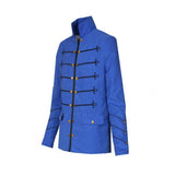 Hot Man Daily Jacket The Medieval Times Style Stand Collar Solid Embroidery Buttons Coat Man Causal Spring Autumn Coat All Sizes