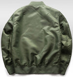 Mwxsd brand 2019 new mens army pilot bomber jacket men military flight air force jacket man windbreaker solid military jacket