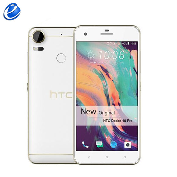 HTC Desire 10 Pro 5.5" inch Dual SIM Qcta Core Android 20MP 4GB RAM 64GB ROM 4g lte Fingerprint original unlocked smartphone