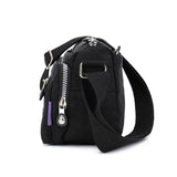 Women Fashion Shoulder Bags for Ladies Designer Waterproof Nylon Beach Tote Small Handbag Zipper Purses Messenger Crossbody Bag