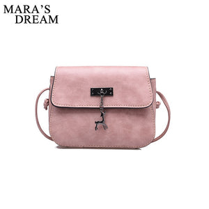Mara&#39;s Dream Women Messenger Bags High Quality Cross Body Pouch Bag PU Leather Shoulder Bag Women&#39;s Handbags Bolsas Feminina