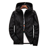 Windbreaker Jackets Men 2020 Men&#39;s Hooded Jackets Coats Jaqueta Masculina Male Causal Fashion Zipper Lightweight Jackets Bomber