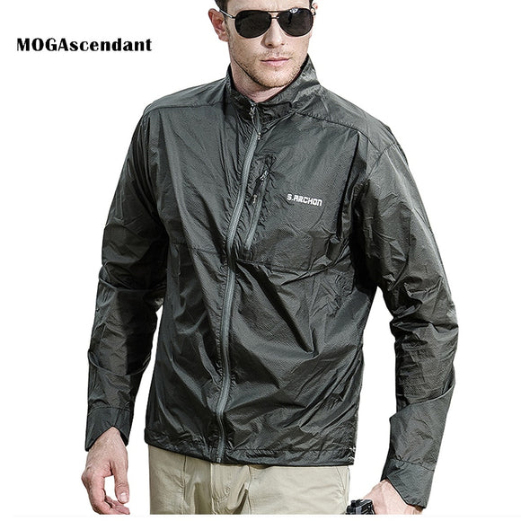 Men's Summer Ultra-light Tactical Waterproof Jacket Male UV Protection Spring Raincoat Army Military Camouflage Skin Jackets