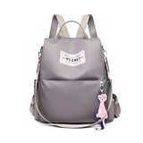 Yogodlns Women Oxford Backpack Preppy Style Teenage Girls Shoulder Bag New Design Backpacks Rucksack Daypack Anti-theft Bags